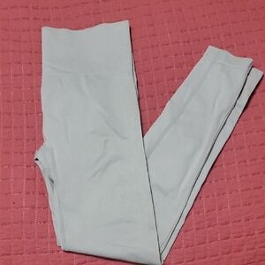 Light Gray High-Waisted Leggings